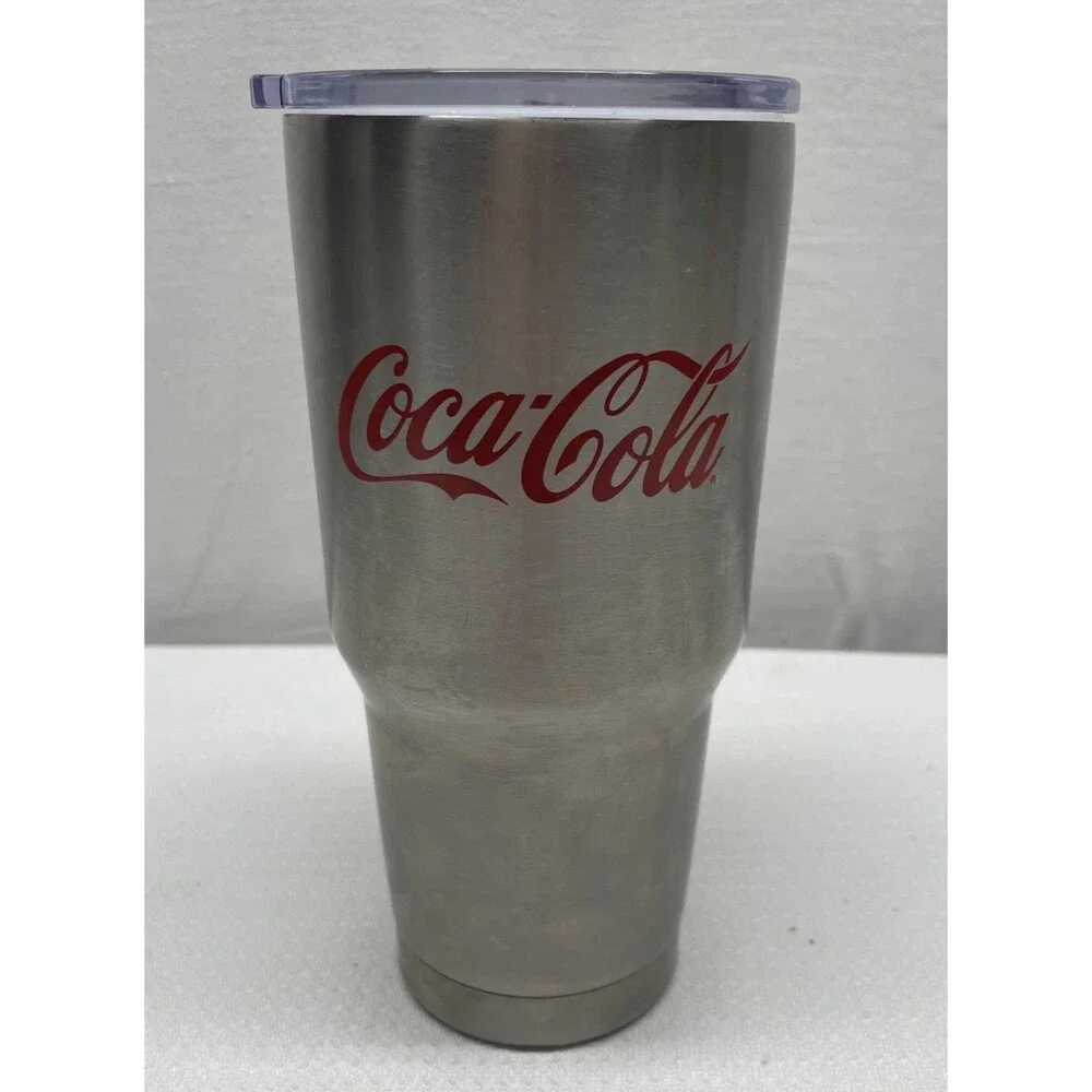 Stainless Steel COCA COLA Silver Tumbler 8